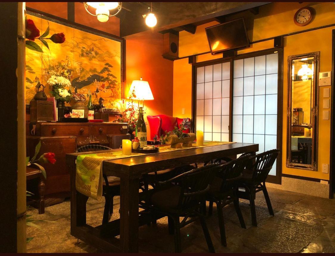 Villa 京町家-椿庵kyomachiya-Tsubakian Kioto Exterior foto